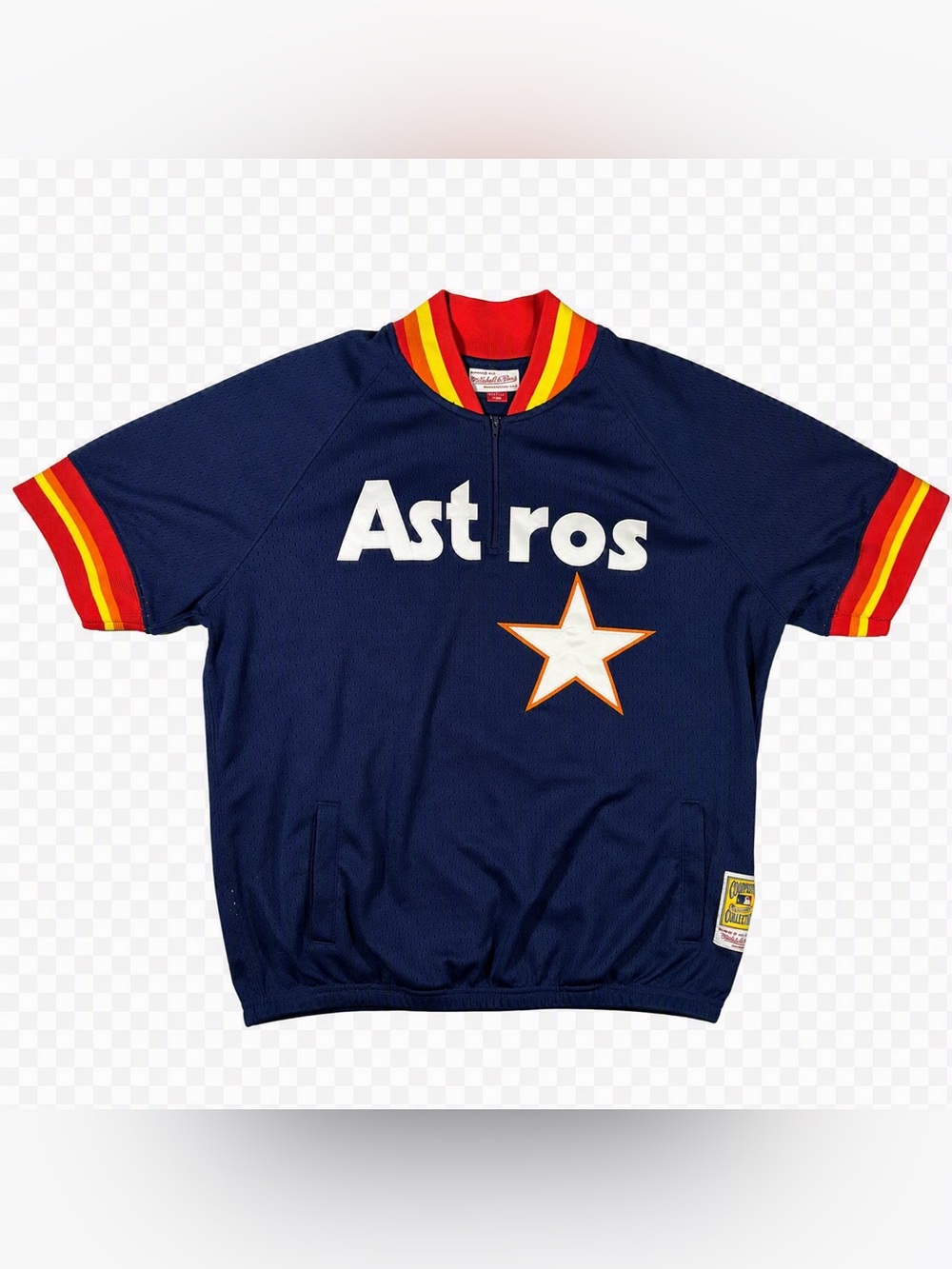 Mitchell & Ness Craig Biggio Astros Pullover Jersey Medium